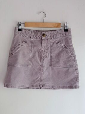 American Eagle Super Stretch Corduroy Mini Skirt Size 2